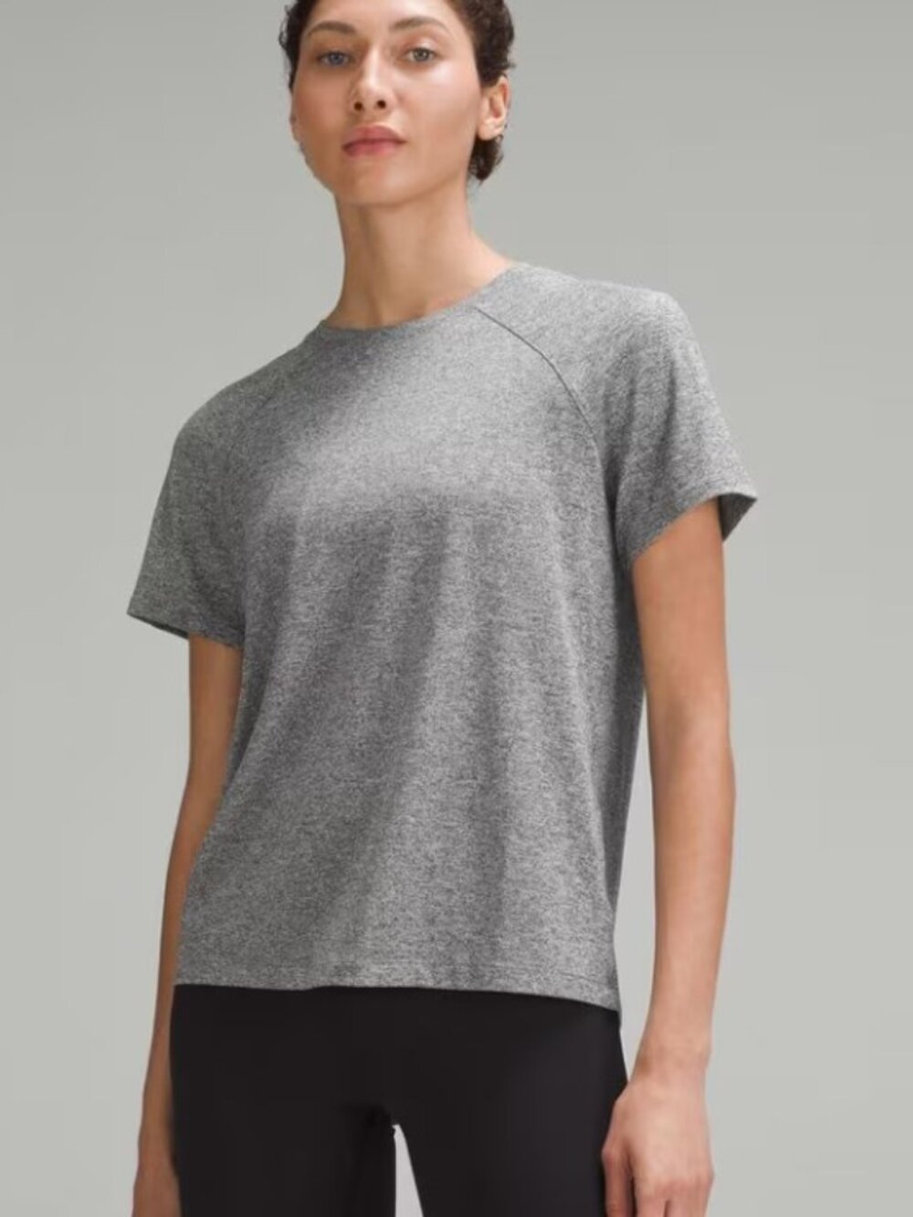 NWOT Lululemon License to Train Classic-Fit T-Shirt Heathered Grey - Size 6